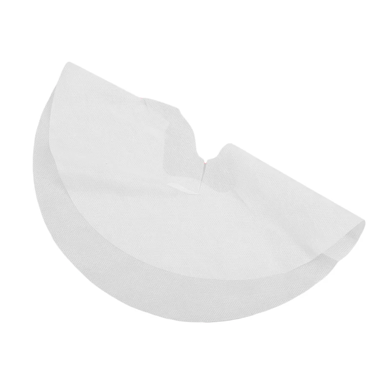 100 шт белый нетканый тканевый одноразовый Массажный коврик для лица, наволочка, полотенца, маски, удобные медицинские косметические кровати с отверстием