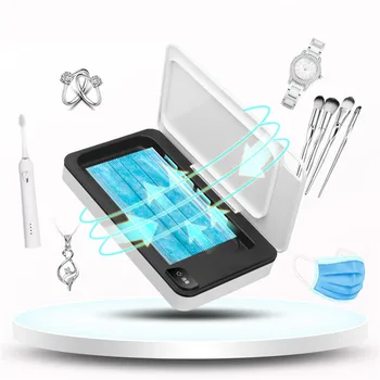 

Multifunction Automatic UV Wireless Charger for Phone Toothbrush Watch Beauty Underwear Sterilization UV Disinfection Box