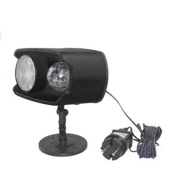 

LemonBest LED Christmas Halloween Atmosphere Lamp Dynamic Projection Lamp Double Head Projection Lamp Water Pattern Lamp