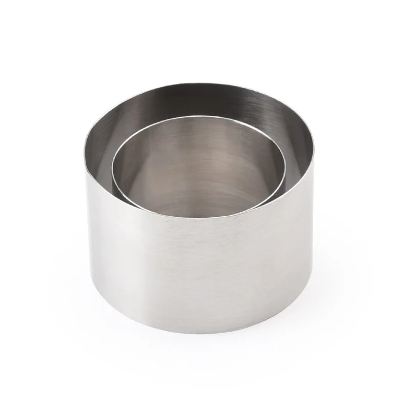 Round Shaped Stainless Steel Mousse Ring Mold DIY Cake Cutter Mould Kitchen Bakeware Mould Decoration Tools Baking Accessories3