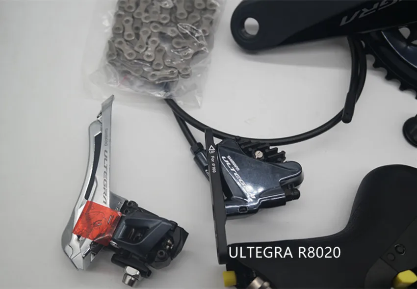 Description Picture 4 of itemSHIMANO R8020 Groupset ULTEGRA R8020 Hydraulic Disc Brake Derailleurs ROAD Bicycle R8020 R8070 shifter FC 50-34T 52-36T 53-39T