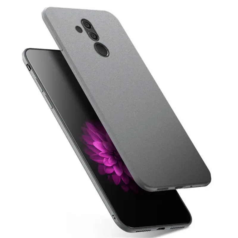 Luxury Ultra Slim Matte Scrub Phone Case For Huawei Mate 20 Lite P20 Pro Sandstone Pattern Soft Cover For Huawei Mate 20 10 P30