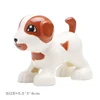 Big Size Building Blocks Cat Dog Pig Rabbit Model Accessories Compatible Bricks Farm Animals Set Assemble Education Toys For Kid 3