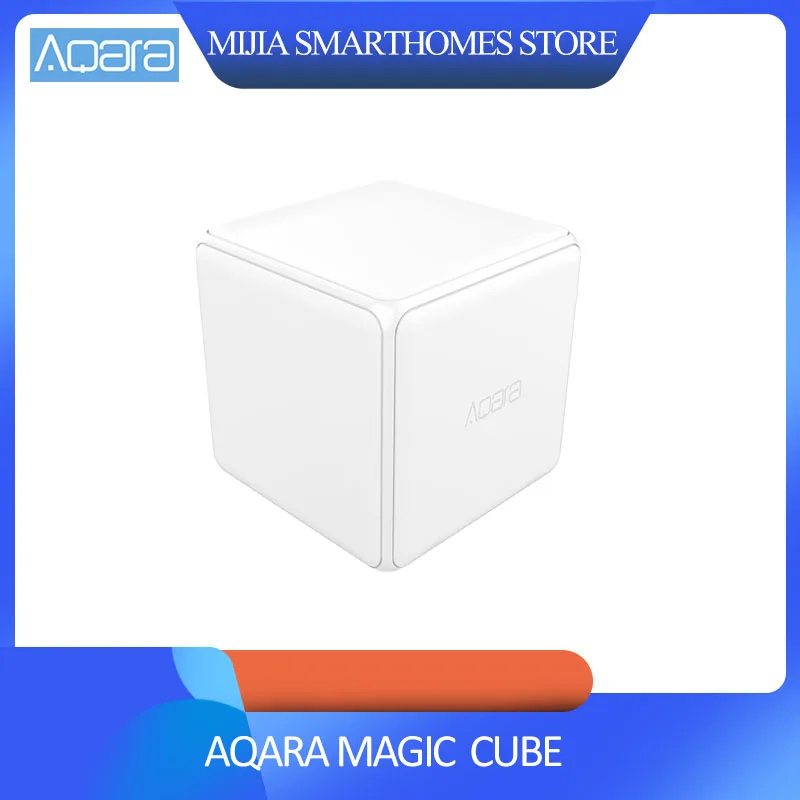 

Xiaomi Aqara Magic Cube Controller Zigbee Version Controlled by Six Actions For Smart Home Device work with mijia home app
