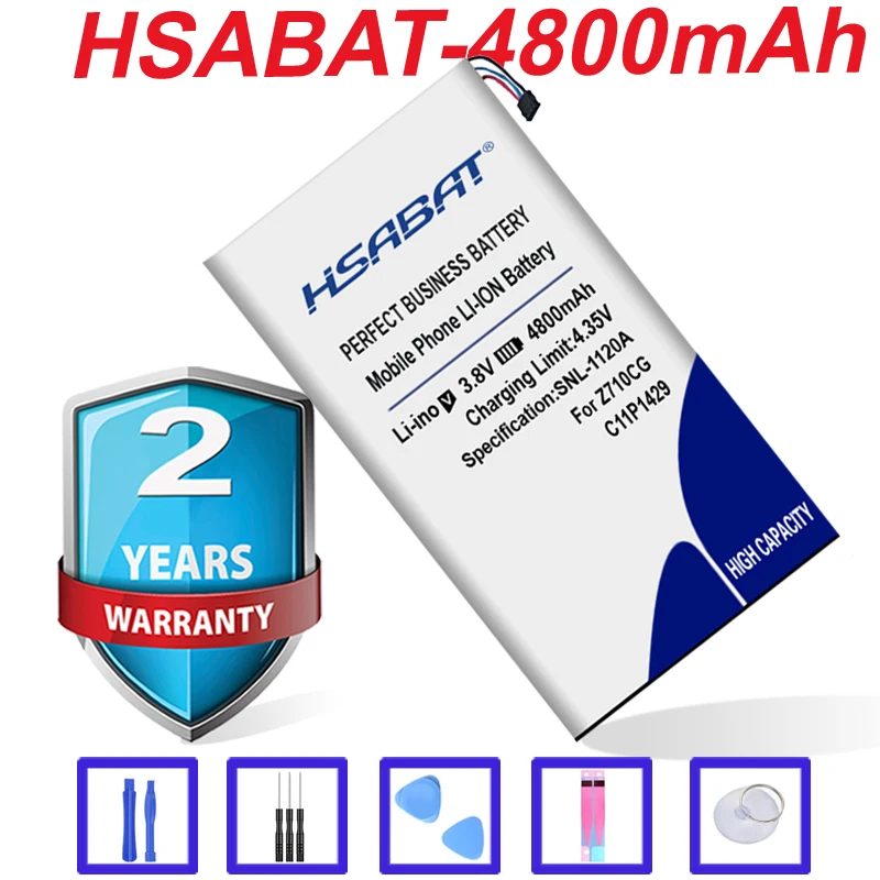 HSABAT Топ бренд 100% Новый 4800mAh C11P1429 Аккумулятор для ASUS ZENPAD C 7 0 c7.0 Z170MG Z710CG Z710C P01Z в