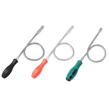 

Hot Sale Magnetic Claws Pick Up Tool Extending Long Reach Pick Up Tool Magnetic Bend Curve Grabber Spring Grip Tool