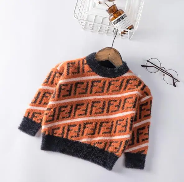 

spring and autumn fashion casual non-hooded pullover children's thin round neck long sleeve bottoming shirt baby girl sweater ca