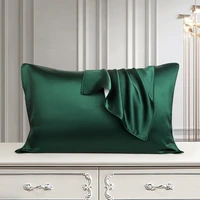 Solid Color Pillow Cover High Quality Rayon Pillow Case Cover Envelope Pillowcase 50x70 50x90 Cover For Pillow 1