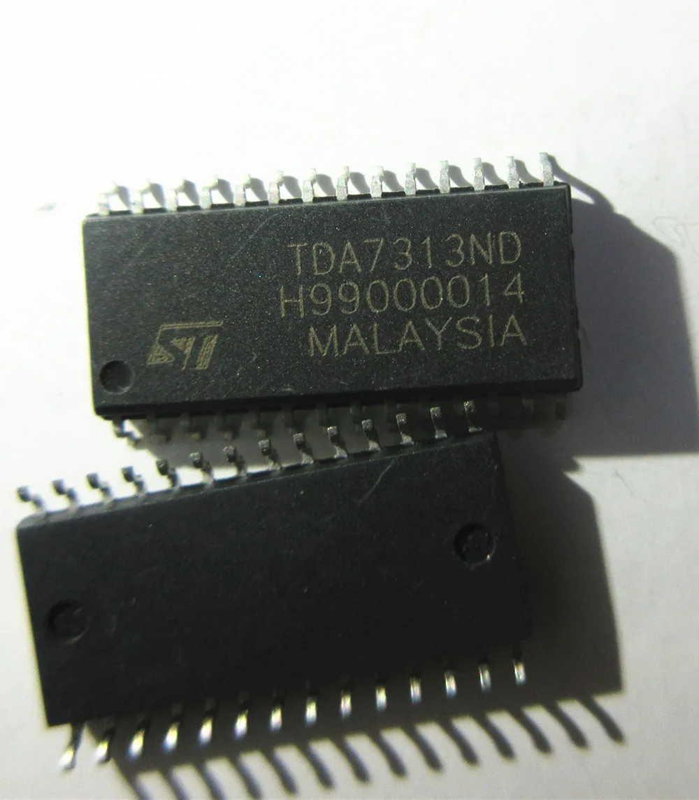 10 шт в упаковке, новая TDA7313 TDA7313ND лапками углублением SOP-28