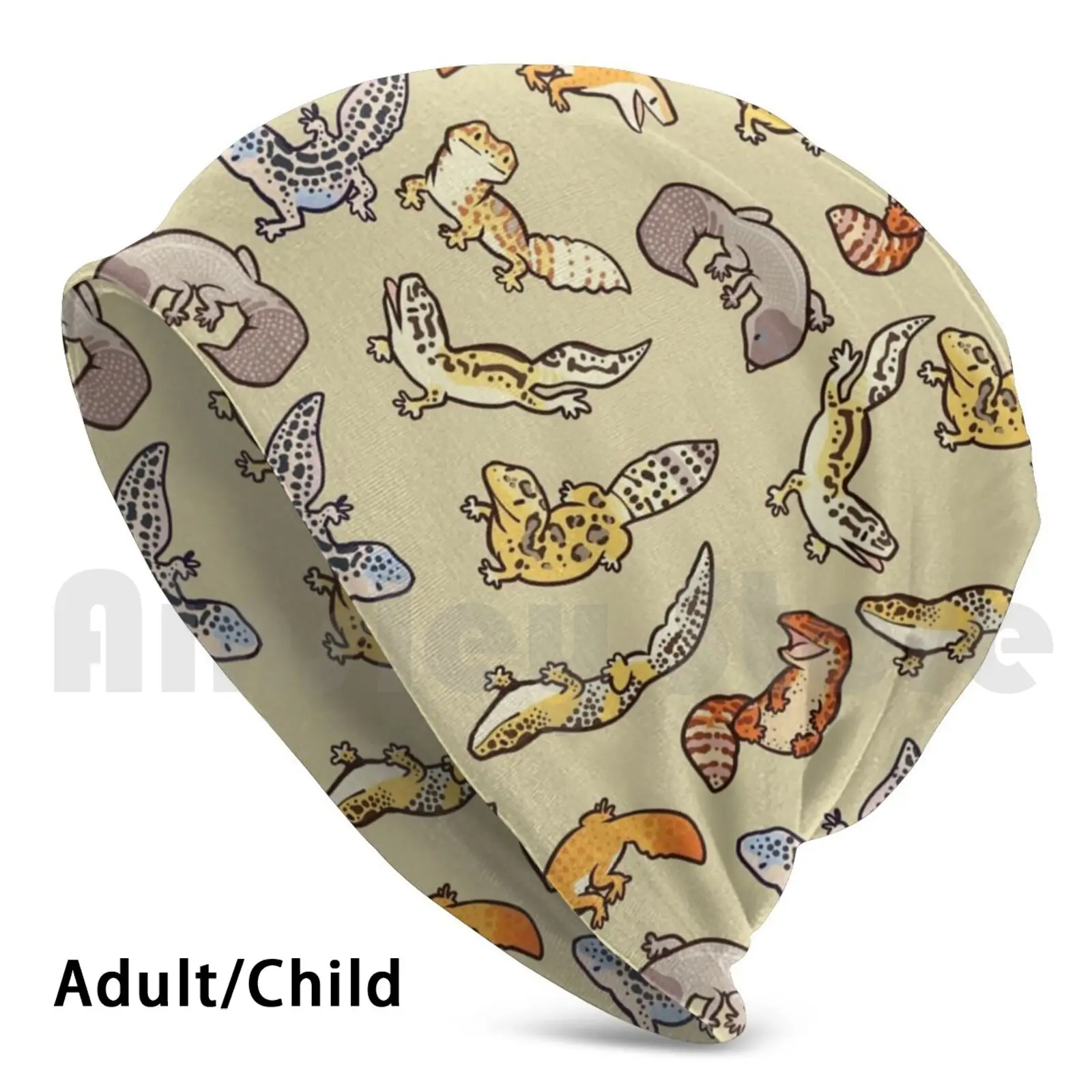 Chub Gecko Neonati Berretti Pullover Cap Confortevole Gecko Geckos Leopard Gecko Leopard Geco Lucertola Lucertole Rettile