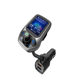 

USB Car Charger with FM Transmitter bluetooth car Car MP3 Music Player Bluetooth 5.0 receiver Autoradio USB LCD Modulator