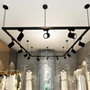Whole Set Led Track Light Rail 0.5/1M Spot Light Led 12/20/30/40W Track Lighting System Fixtures Spotlight Home Shop Living Room 3