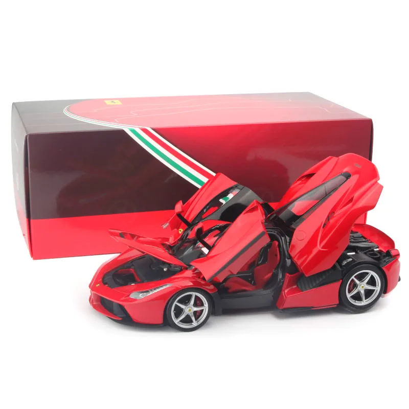 

1/18 Simulation Car Model Red Full Door Alloy Car Model