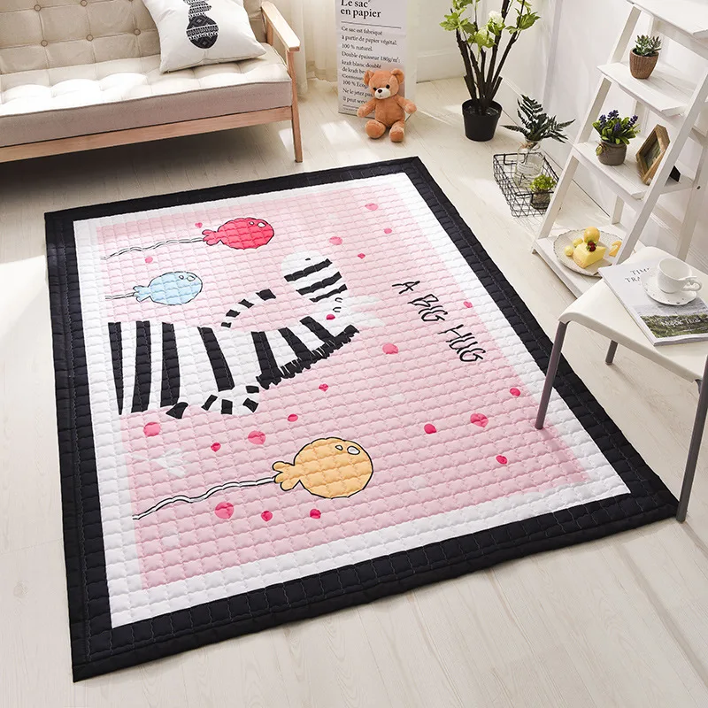 

195CM Baby Crawling Play Mat Fun Environmental Protection Carpet Kid Educational Odorless Game Blanket for Children Activity