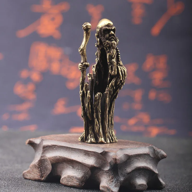 copper Dharma ancestor ornament (6)