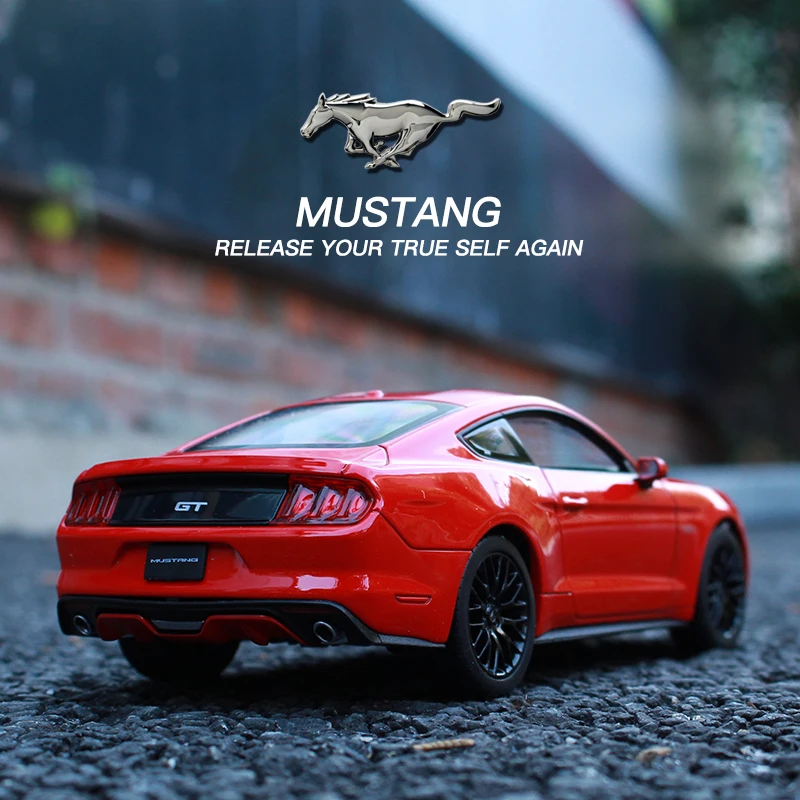 Оригинальная Коллекционная модель спортивного автомобиля Maisto 1:24 Ford MUSTANG из