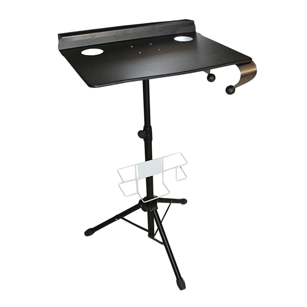 Tattoos Workstation Large Portable Adjustable Stand Height 23-42inch Salon Tattoos Tool Table Detachable Tattoos Table Desk