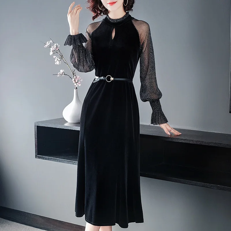 Lente Zomer Vrouwen Jurk Elegant Party Dress Office Dames Kantoor Dragen Lange Mouw Jurken Fall 2020 Vestidos LWL1660 Lente Zomer Vrouwen Jurk Elegant Party Dress Office Dames Kantoor Dragen Lange Mouw Jurken Fall 2020 Vestidos LWL1660