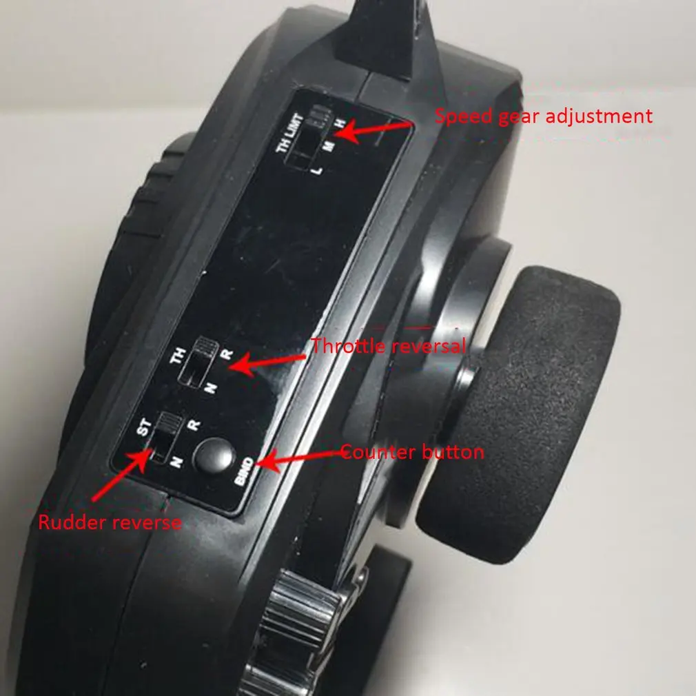 Радиопередатчик и коробка передач для WPL B1 B24 B16 C24 1/16 4WD 6WD RC|Детали аксессуары| |