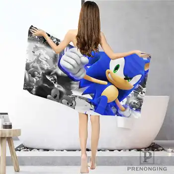 

Custom classic_sonic_ (1) Bathroom Washcloth Towels Face Towel/Bath Towel Shower Towels Size 33x74cm/72x143cm#18-12-16-03-107