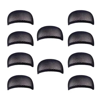 

10pcs Wig Net Adjustable Elastic Professional Durable Wig Hat Hairdressing Accessories for Man