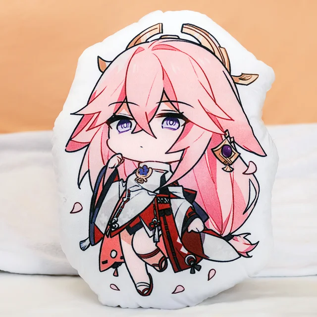Genshin Impact Zhongli Tartaglia Xiao Venti Diluc Kaeya Paimon Keli Cosplay Anime Plush Toys Kawaii Cartoon Pillow Specification bachong