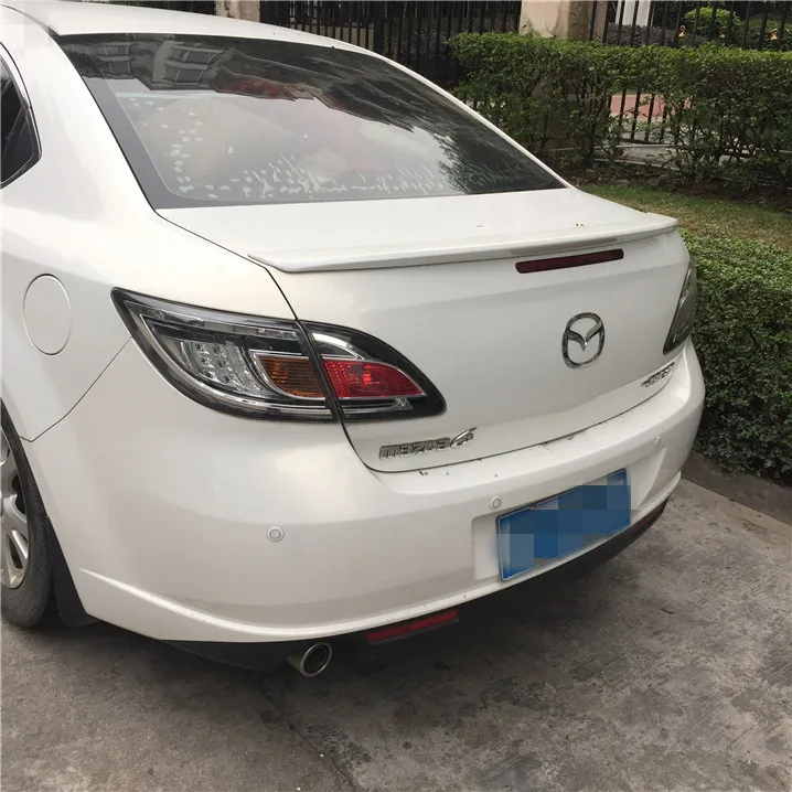 Спойлер для Mazda 6 2006 2013 Mazda6 Sedan RYCK спойлер из АБС пластика заднее крыло автомобиля