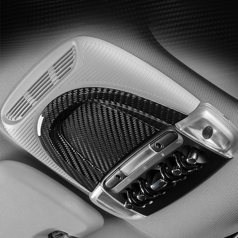 

Car Roof Console Box Decoration Sticker Carbon Fiber Protection Accessories For BMW MINI Cooper F54 F55 F56 F57 F60 Car Styling