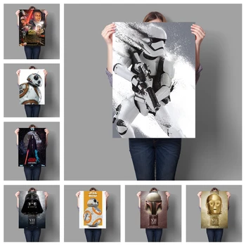 

HD movie Star Wars poster high quality canvas painting high quality home decoration living room without frame o269