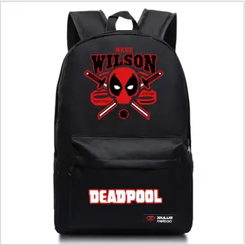 

New Arrival Capacity Comics Avengers Deadpool Backpack Printing Backpack School Bags Luggage Travel Bags Fashion Mochilas