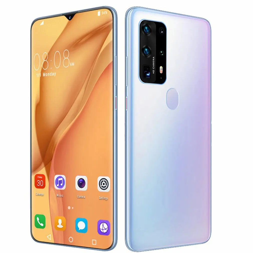 P43pro 32G Android Системы смартфон 6 7 дюймов Full Экран мобильный телефон HD Большой