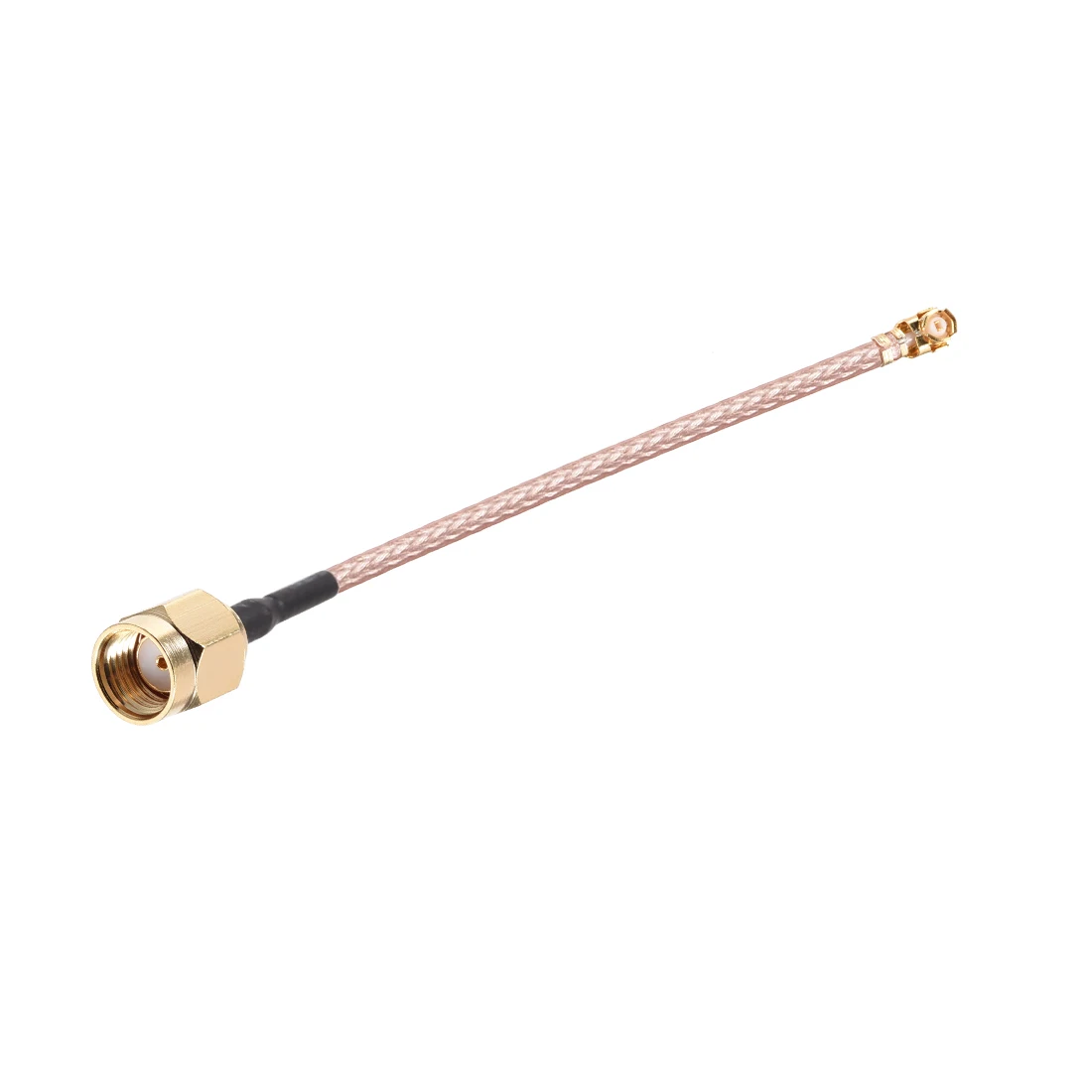 

uxcell U.FL To RP-SMA Male RF Adapter Connector 4inch RG178 Extension Pigtail Cable for WiFi Router UF.L/3G/GSM/4G Module