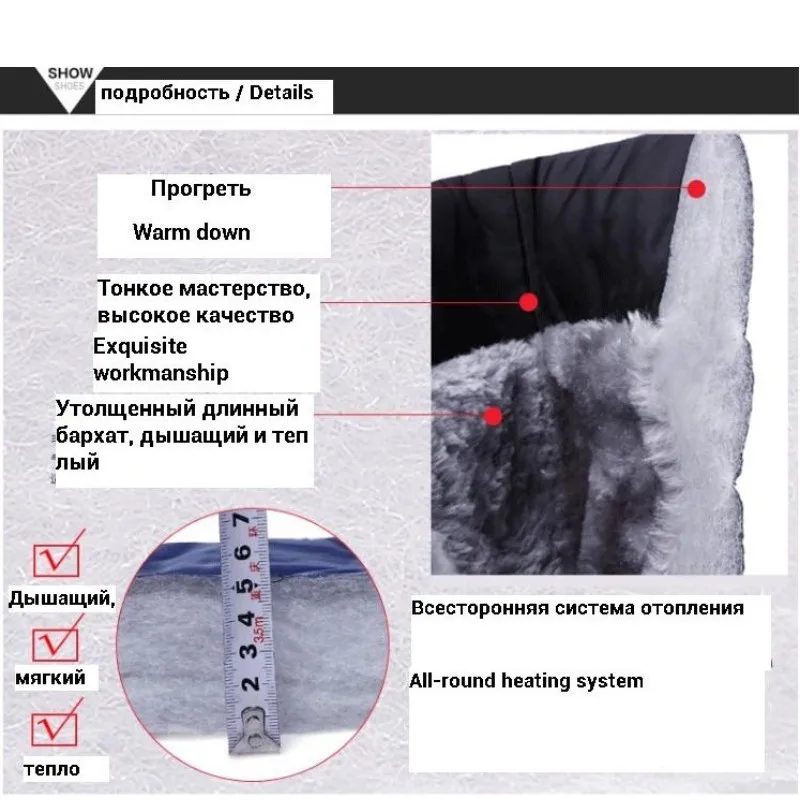 CDAXILAN/Новое поступление; зимние сапоги; женские ботфорты из мягкой кожи на пуху; теплые плюшевые сапоги на молнии; средний каблук