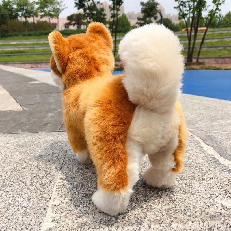 Mini Animal Shiba Inu Doll Soft Plush Toy Pet Akita Dog Toy Plush Toy for Kids Gift
