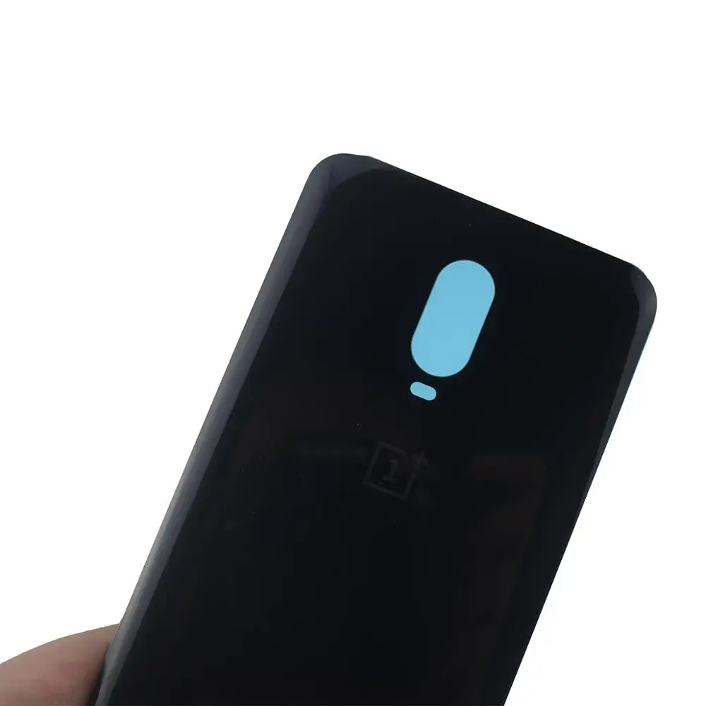 Для Oneplus 6T Крышка батарейного отсека задняя дверь корпус чехол для Oneplus 7 Pro Задняя стеклянная крышка Запасная часть