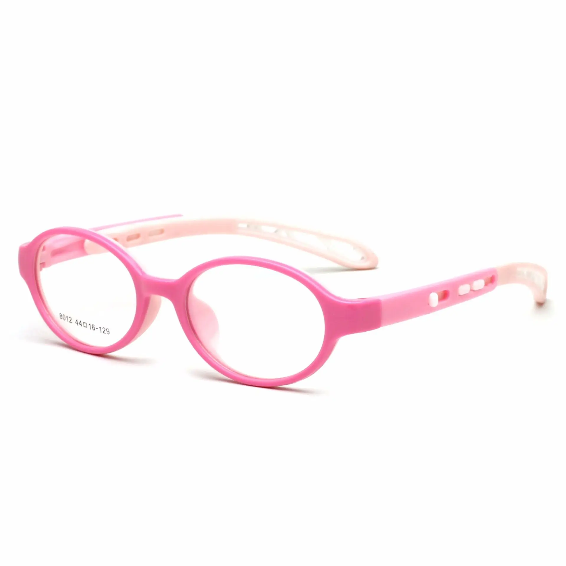 

Ololo ou 8012 Korean-style Oval Glasses Frame Children TR90 Silica Gel with Myopia Eyeglasses Fixing Device Optical Retractable