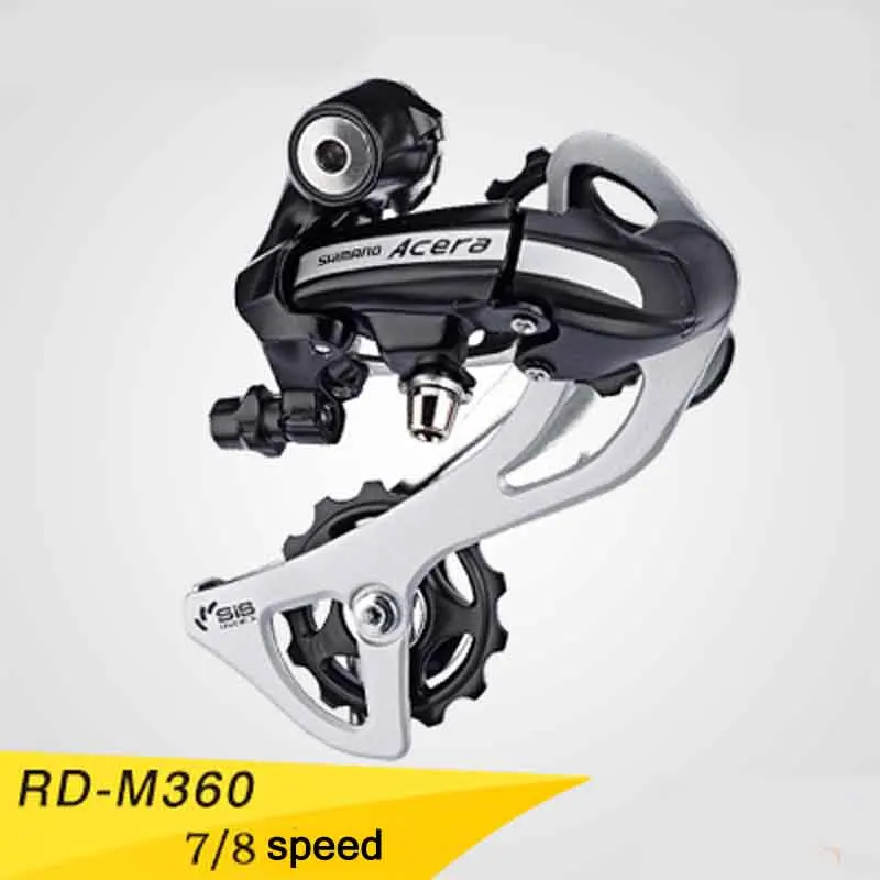 SHIMANO alivio RD-M360 задний переключатель передач MTB шоссейная велосипедная передача велосипедная Шестерня задняя цепь приводные части велосипеда 8/24 скорость