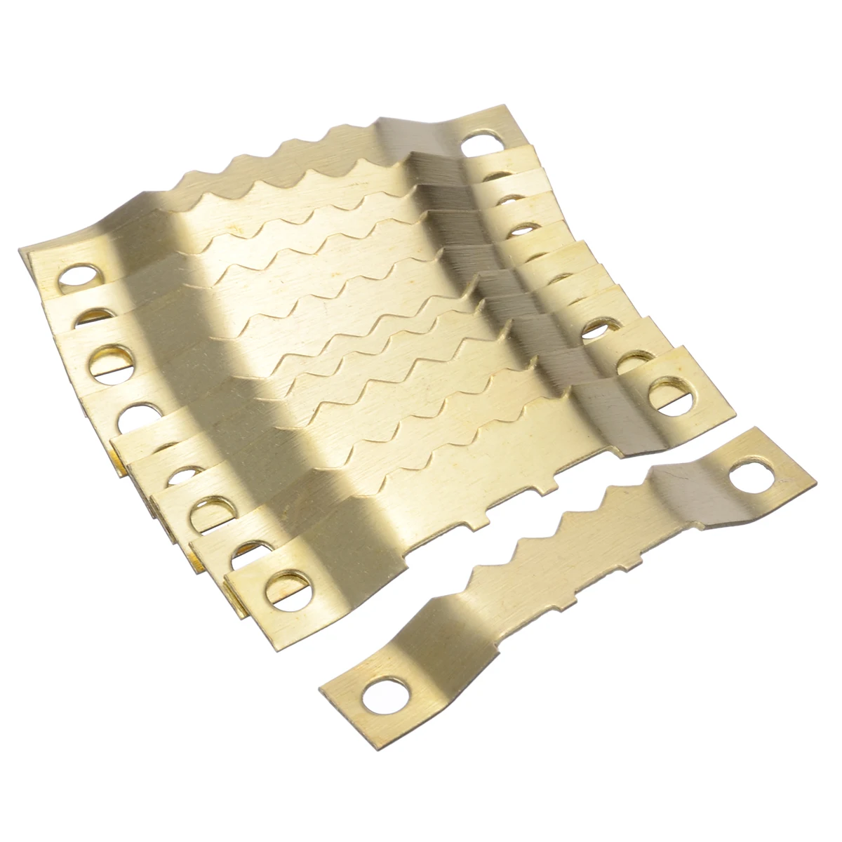 100 Sets 45*8mm Gold Saw Tooth Hangers Canvas Picture Frame Hooks + Screws Sawtooth Hangers High Quality PDTO