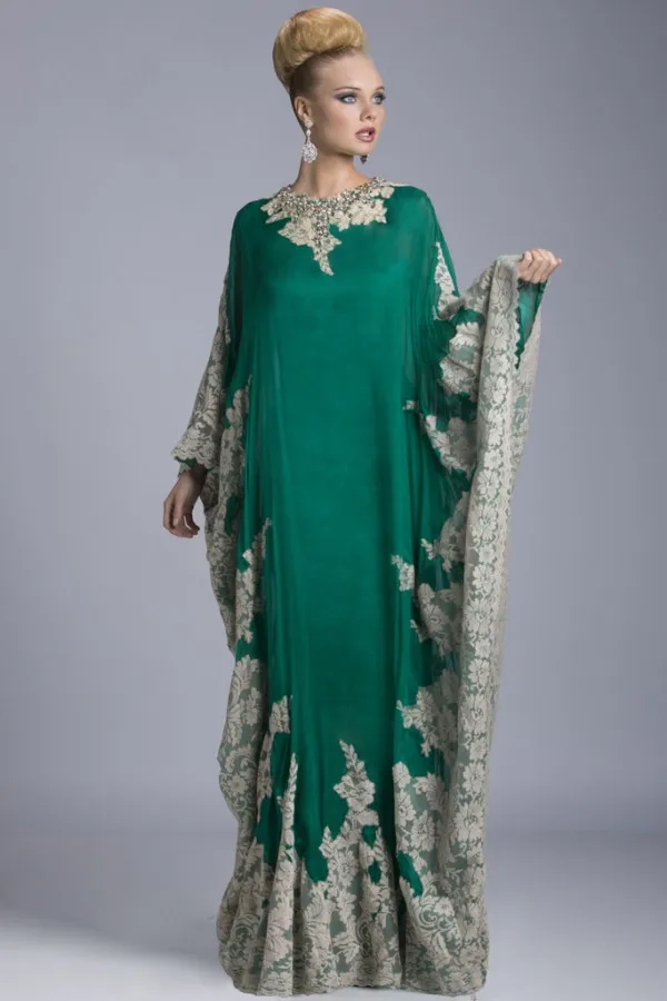 Марокканский кафтан роскошный Бисером Дубай Кафтан Вечернее платье с накидкой шифон Саудовской арабское платье Формальные платья