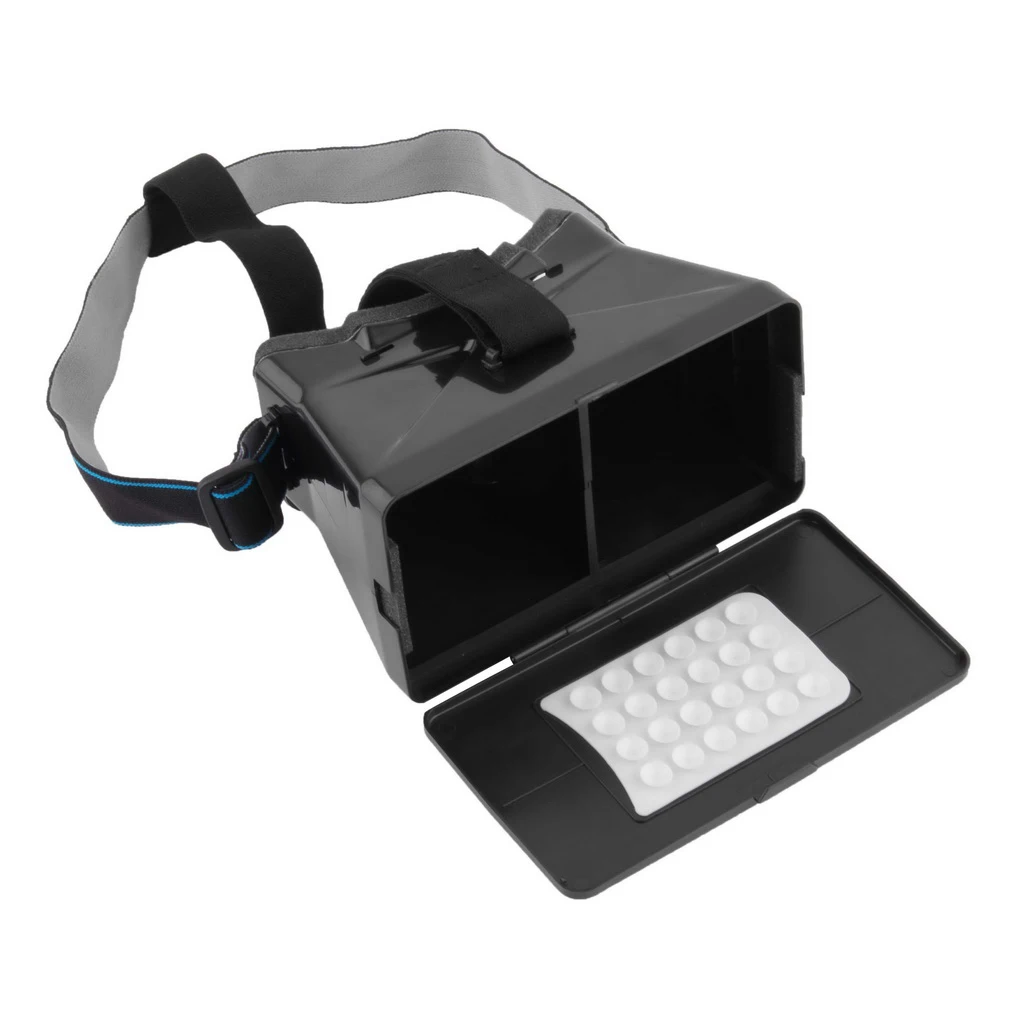 1 шт. Виртуальная реальность 3D видео очки для Google Cardboard 3D фильмы игры с полимерным объективом для 3,5~ 6 дюймов смартфон