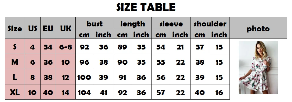 Women Boho Floral Printed Bandage Summer Button Mini Dress Shirt Dress Ladies Wrap Sundress Holiday