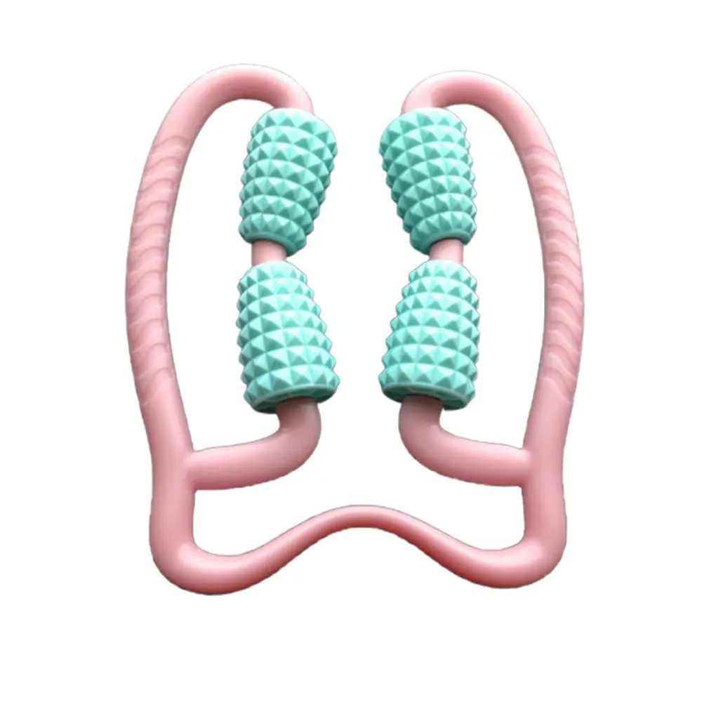 

Leg Massager Roller Thin Massager Manual Plastic Steering Wheel Type Leg Massager Home massager 1 pcs