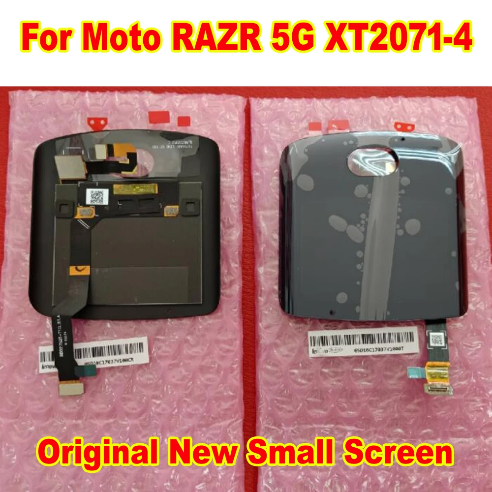 Оригинал для Motorola Moto RAZR 5G внешний вторичный ЖК-дисплей сенсорный экран