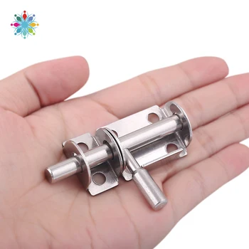 

Stainless Steel Latch Door Bolt Anti-theft Door Wooden Door Surface Mounted Latch Bathroom Latch Lock Door Buckle Door Lock TLSM