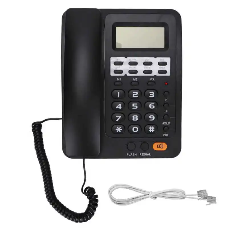 KX-T6009CID стационарный телефон настольный проводной Проводные телефоны с