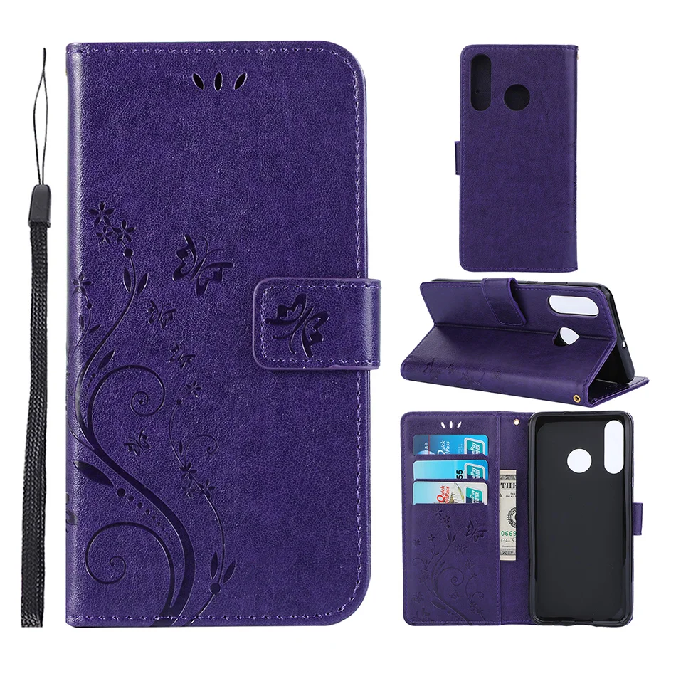 Модный кожаный чехол-бумажник с откидной крышкой для Coque huawei Y5 Prime Y6 Pro Y7 P9 Lite Mini P20 Lite mate 30 чехлы для телефонов