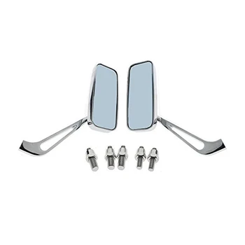 

Motorcycle Rearview Mirrors Chrome 8/10Mm For Honda Suzuki Yamaha