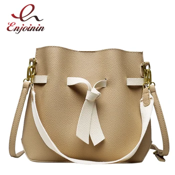 

Small PU Leather Bucket Bags 2020 Trend Women's Bag Trend Shoulder Bag Handbags Female Travel Lady Designer Branded Hand Bag