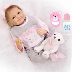 NPK реалистичные boneca reborn baby doll Мягкие настоящие сенсорные виниловые силиконовые игрушки для детей на день рождения brinquedo menina