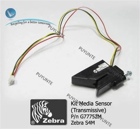 Оригинальный комплект медиа-датчика (трансмиссионный) PN: g77752m для zebra s4m принтера |